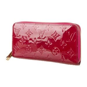 ✨Louis Vuitton Red Monogram Vernis Patent Leather Wallet